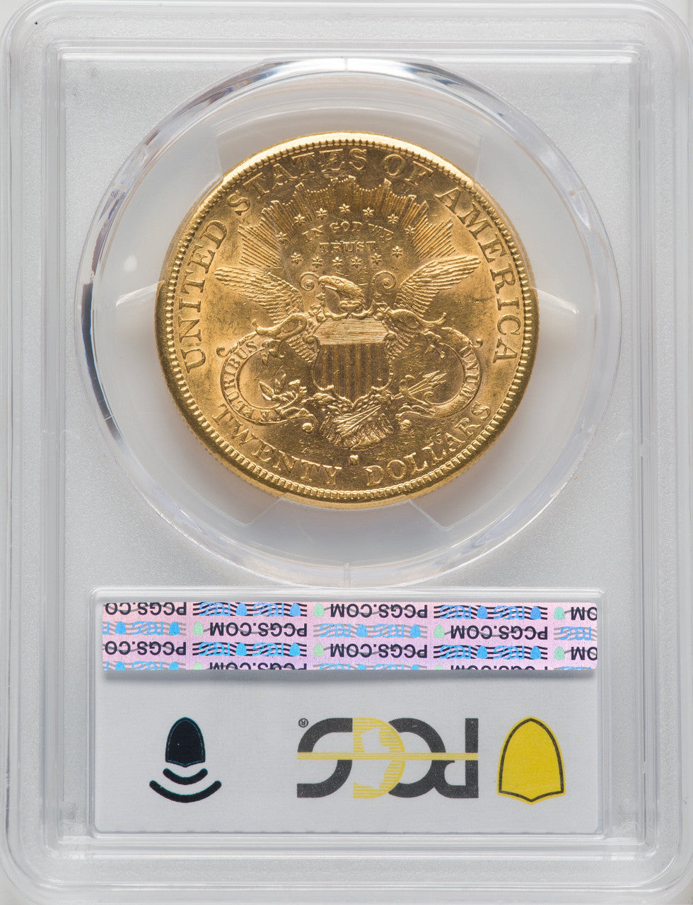 1880-S $20 Liberty Double Eagle PCGS AU58