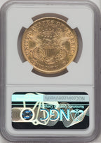 1866 $20 Liberty Double Eagle NGC XF45