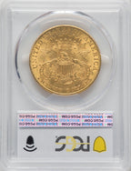 1905 $20 Liberty Double Eagle PCGS AU58