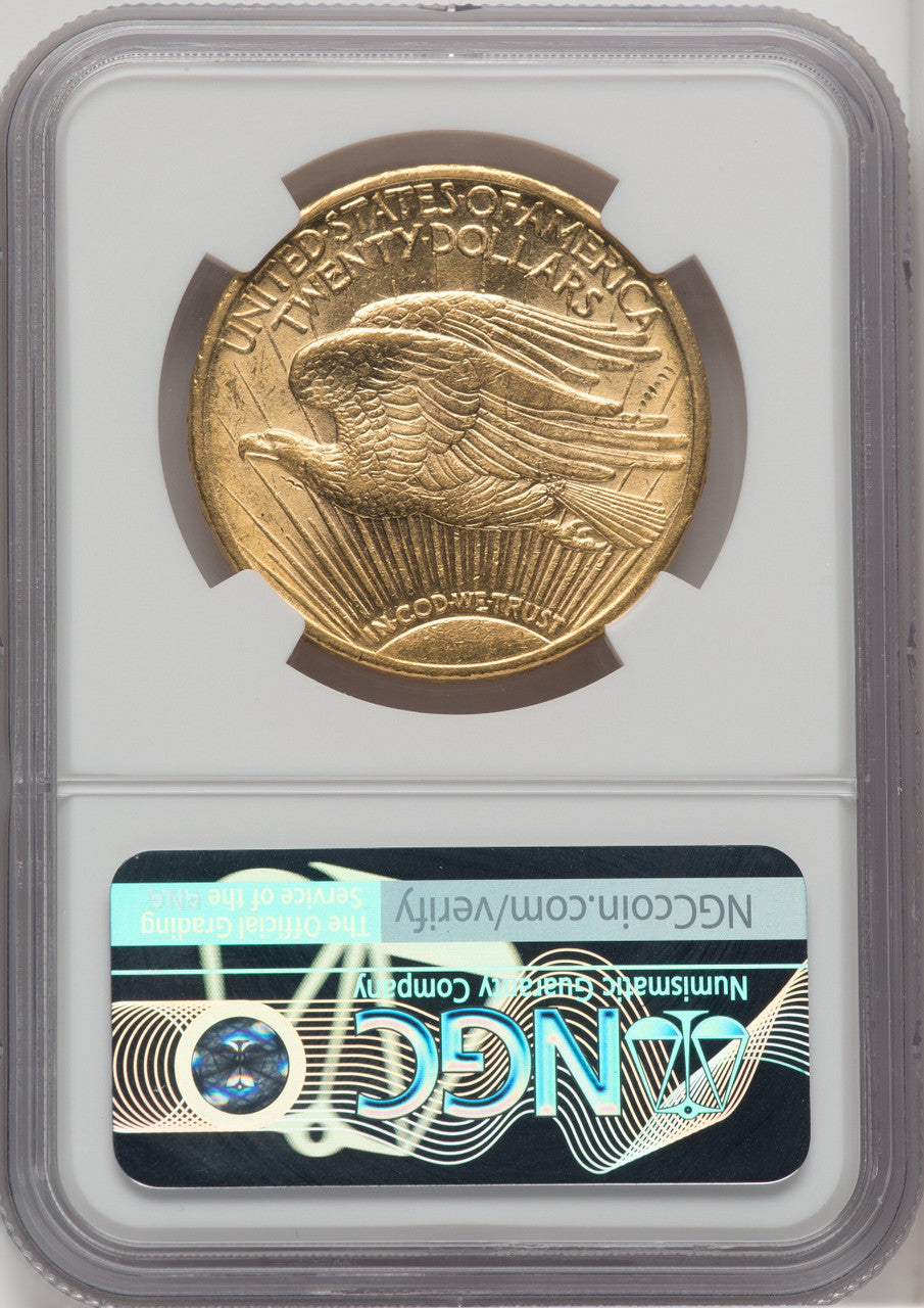 1909 $20 Saint-Gaudens Double Eagle NGC MS61