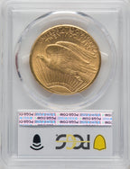 1909-S $20 Saint-Gaudens Double Eagle PCGS AU58