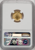 2016-W 10C Mercury Dime Tenth-Ounce Gold 100th Anniversary Modern Commemoratives NGC MS70