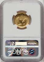 2016-W 25C Standing Liberty Quarter-Ounce Gold 100th Anniversary NGC MS70