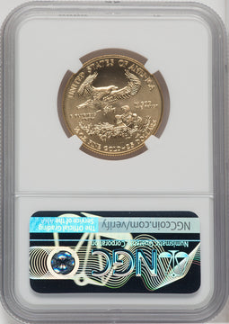 2020 $25 Half-Ounce Gold Eagle First Day of Issue NGC MS70