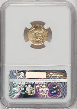 2016 Tenth-Ounce Gold Eagle 30th Anniversary ER NGC MS70 Ed Moy
