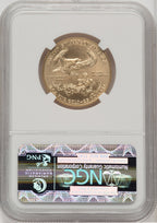 2014 $25 Half-Ounce Gold Eagle NGC MS70