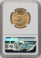 1996 G$25 Half-Ounce Gold Eagle NGC MS70