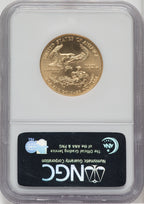 2005 $25 Half-Ounce Gold Eagle NGC MS70