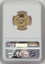 1997 $10 Quarter-Ounce Gold Eagle NGC MS70