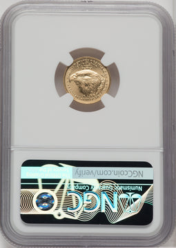 2022 $5 Tenth Ounce Gold Eagle FDI NGC MS70 (759431002)