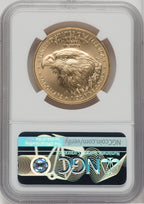 2021 One-Ounce Gold Eagle Type Two First Strike NGC MS70