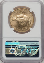 2022 $50 One-Ounce Gold Eagle FDI NGC MS70