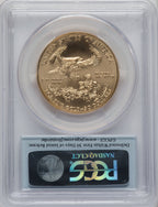 2014 $50 One-Ounce Gold Eagle First Strike PCGS MS70