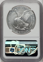 2022-W American Silver Eagle Burnished NGC MS70 Mike Castle
