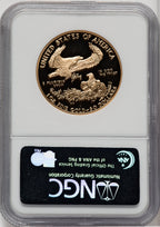 1993-W $50 One-Ounce Gold Eagle NGC PF70