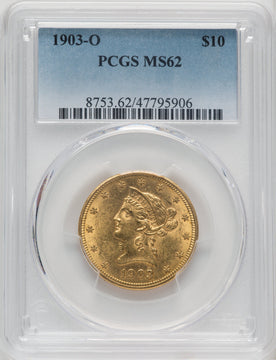 1903-O $10 Liberty Eagle PCGS MS62