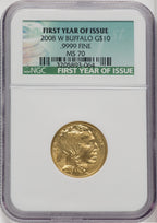 2008-W $10 Quarter-Ounce Gold Buffalo NGC MS70