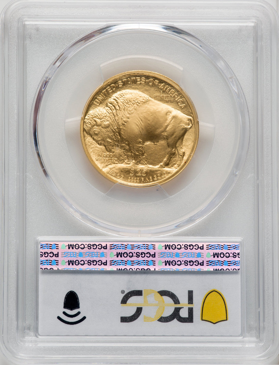 2008-W $25 Half-Ounce Burnished Gold Buffalo PCGS SP70 | LCR Coin