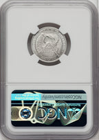 2007-W $25 Quarter-Ounce Platinum Eagle Burnished Mike Castle Signature NGC MS70