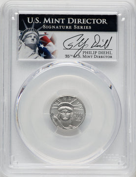 2008-W $10 Tenth-Ounce Platinum Eagle Statue of Liberty PCGS MS70