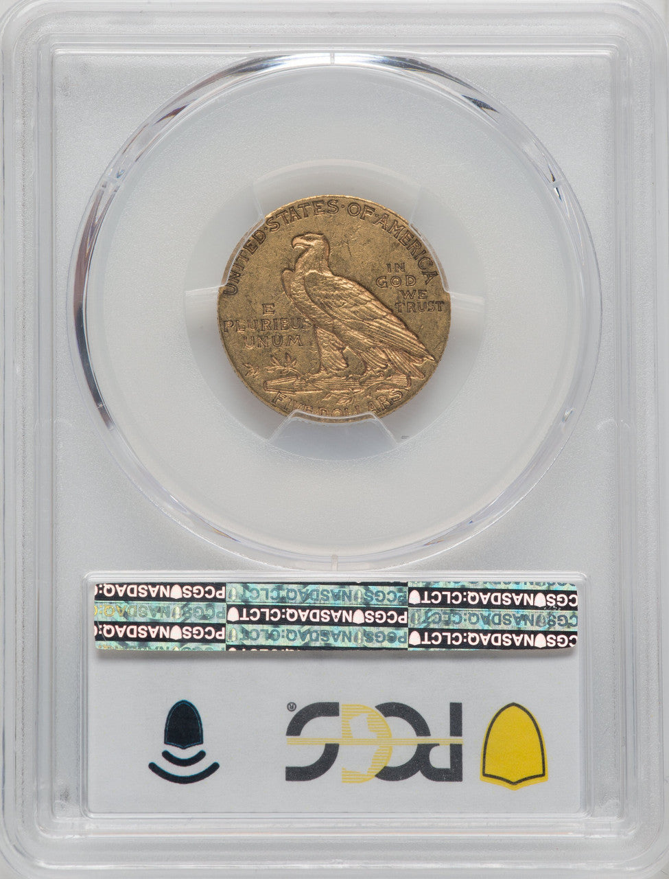 1916-S $5 Indian Half Eagle PCGS AU58