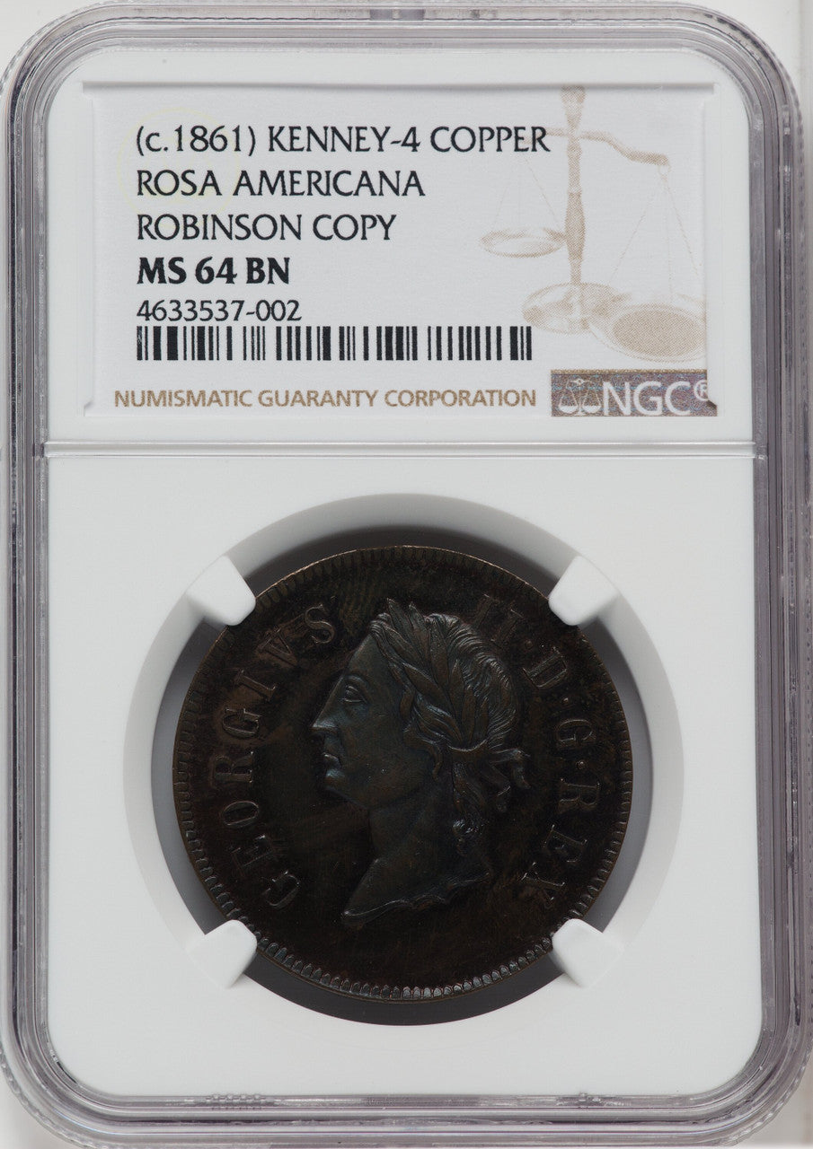 1894 Colonials NGC MS64
