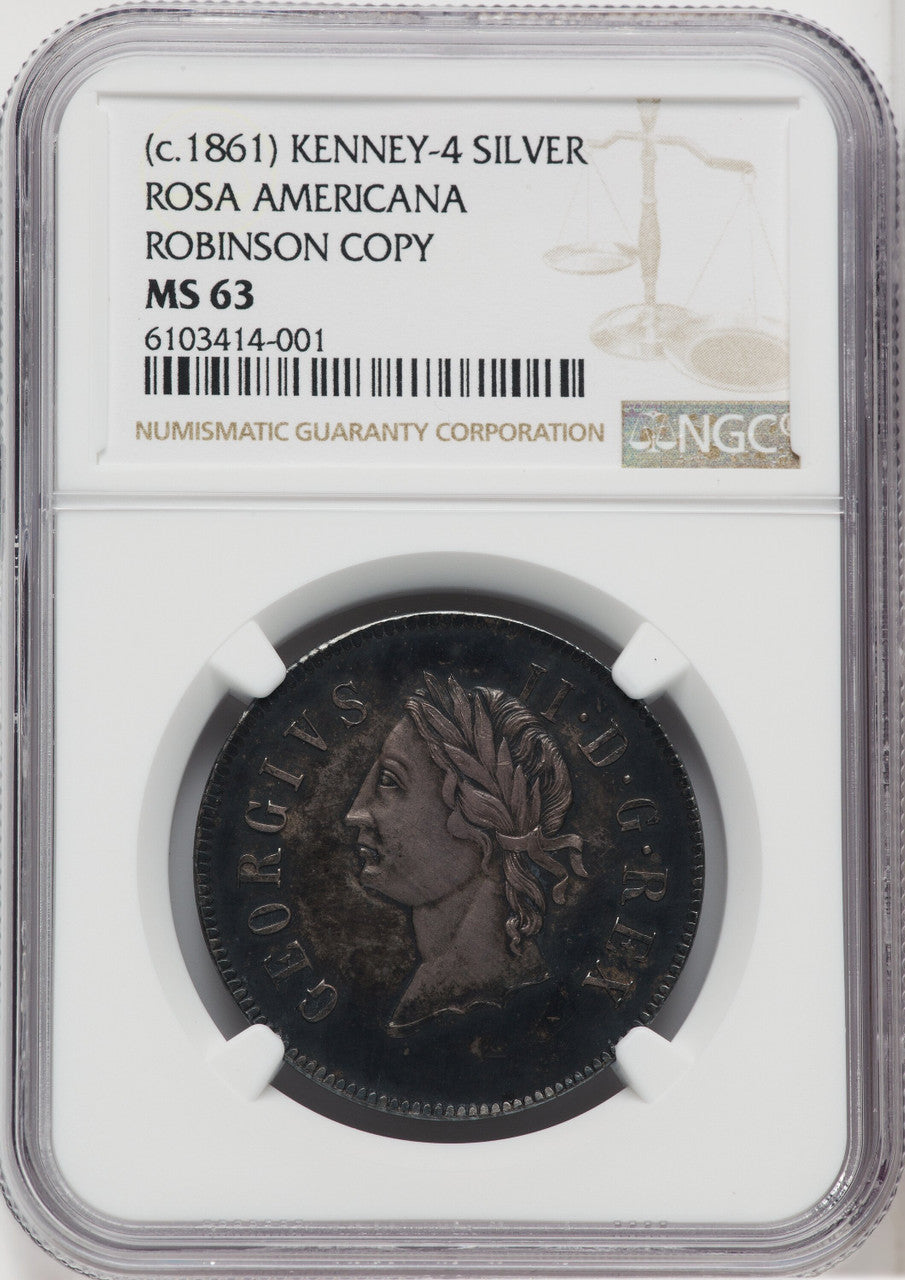 1894 Colonials NGC MS63