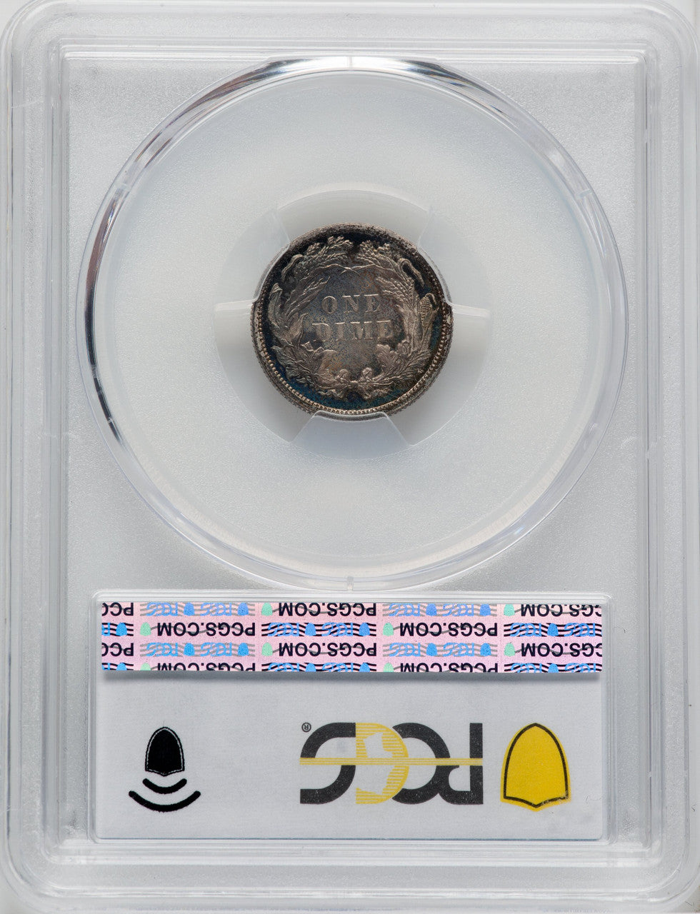 1877 10C Proof Seated Dime PCGS PR66