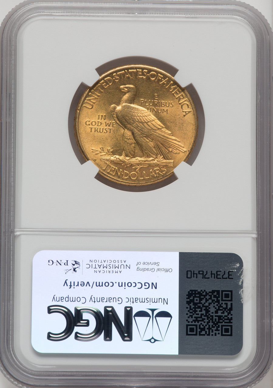 1908-S $10 Indian Eagle NGC MS62