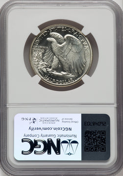 1942 50C Proof Walking Liberty Half Dollar NGC PR67