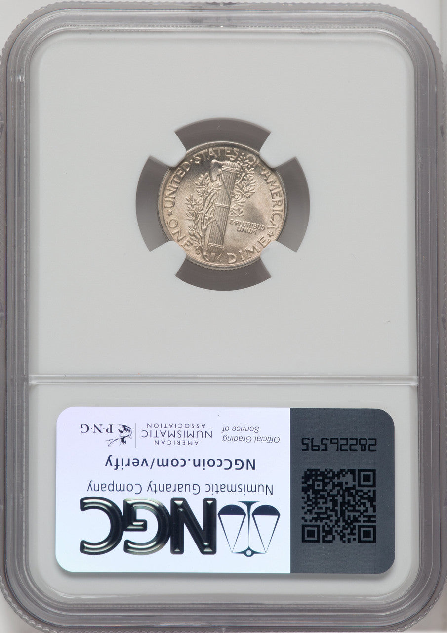 1928-D 10C FB Mercury Dime NGC MS66