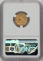 1914-D $2.50 Indian Quarter Eagle NGC MS62