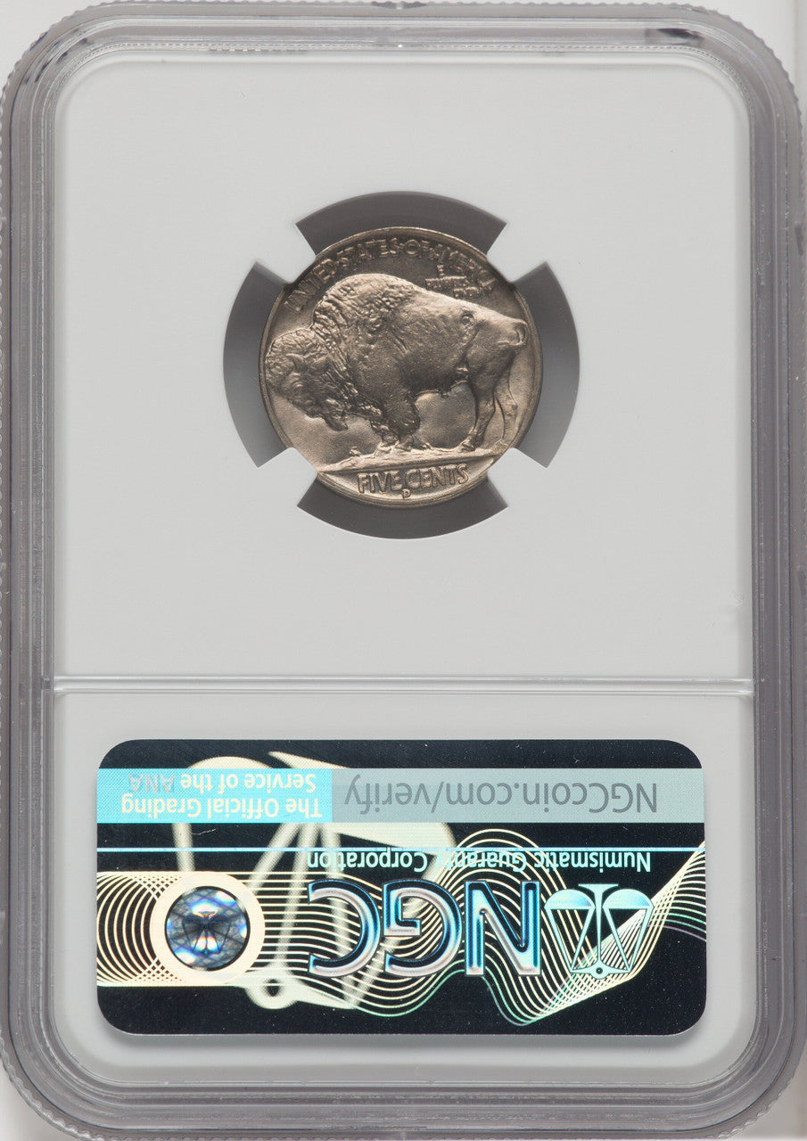 1935-D 5C Buffalo Nickel NGC MS66