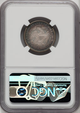 1888 25C Proof Seated Quarter NGC PR67