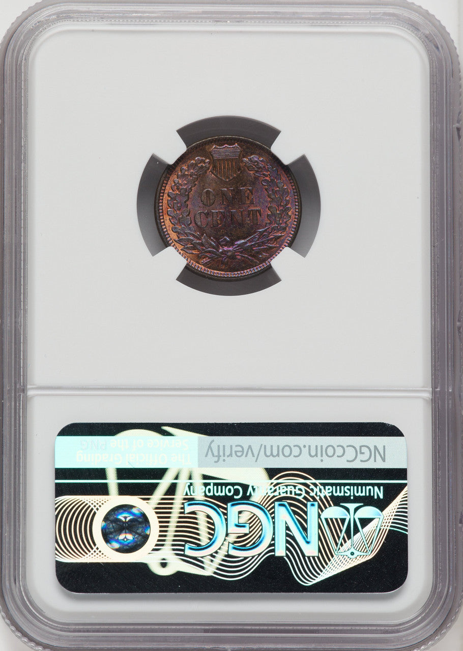 1890 1C BN Indian Cent NGC MS64