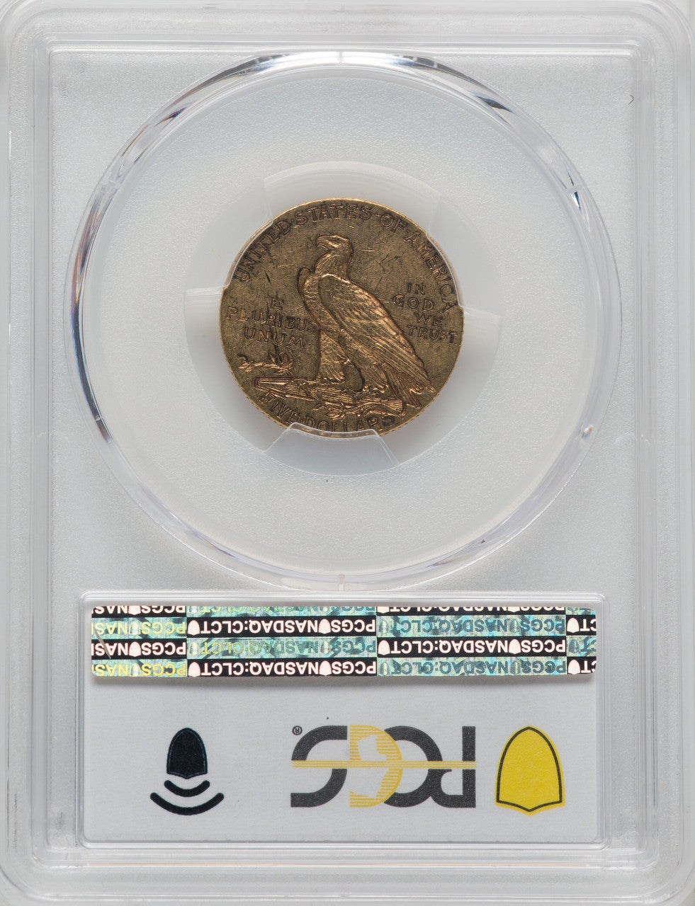 1908-S $5 Indian Half Eagle PCGS AU53