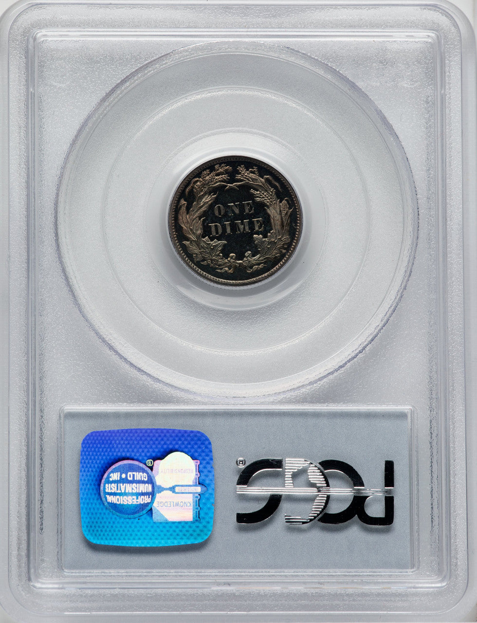 1879 10C CAC Proof Seated Dime PCGS PR66