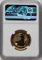 2023 G.B. G$50 BRITTANIA-KC III OBVERSE 175TH COIN STRUCK Royal Succession NGC MS69