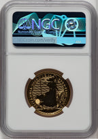 2023 G.B. G$50 BRITTANIA-KC III OBVERSE 305TH COIN STRUCK Royal Succession NGC MS69