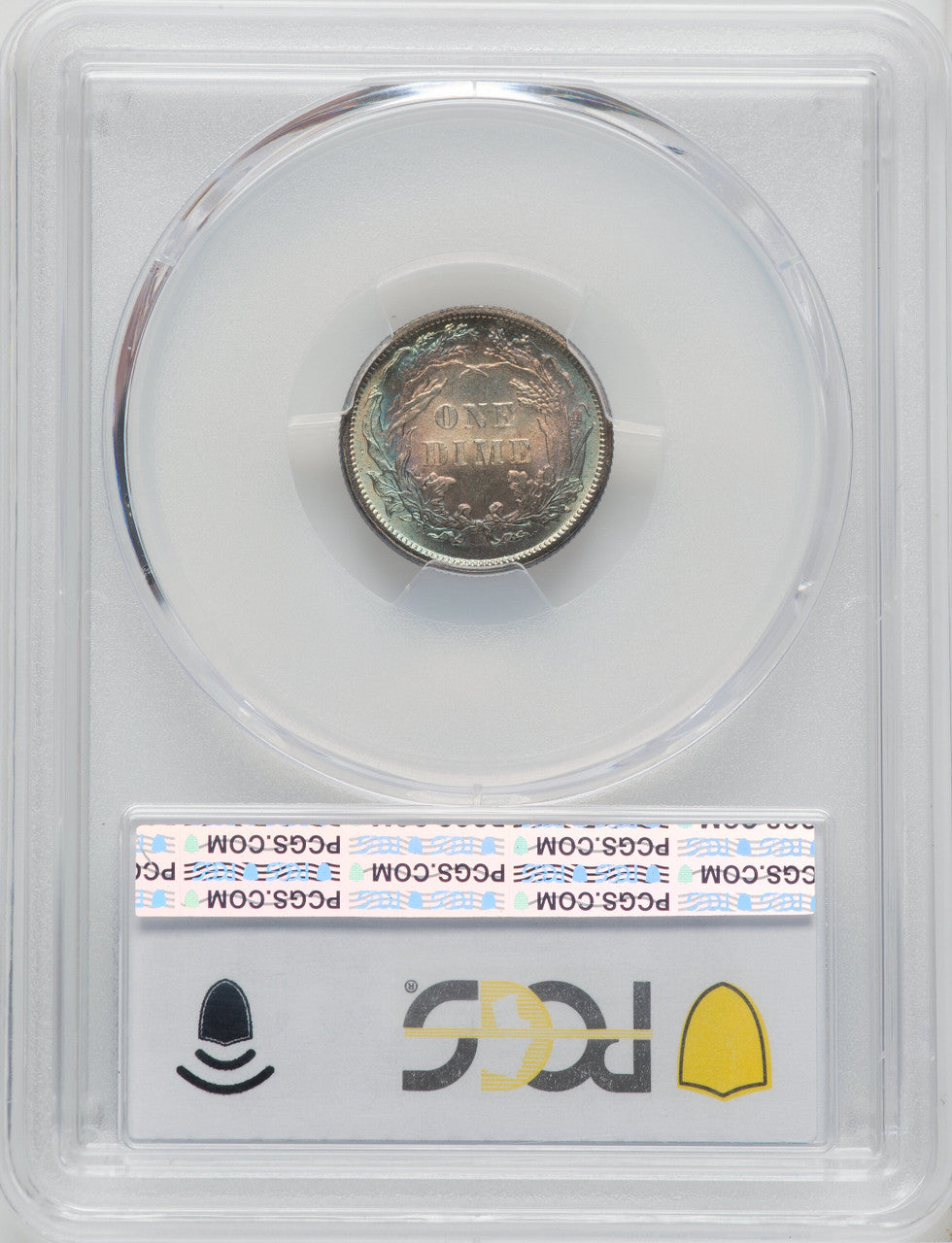 1884 10C Seated Dime PCGS MS68