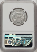 2007-W $50 Half-Ounce Platinum Eagle Burnished Brown Label NGC MS70