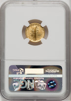2016-W 10C-50C Gold Centennial Three Coin Set First Strike Modern Commemoratives NGC MS70