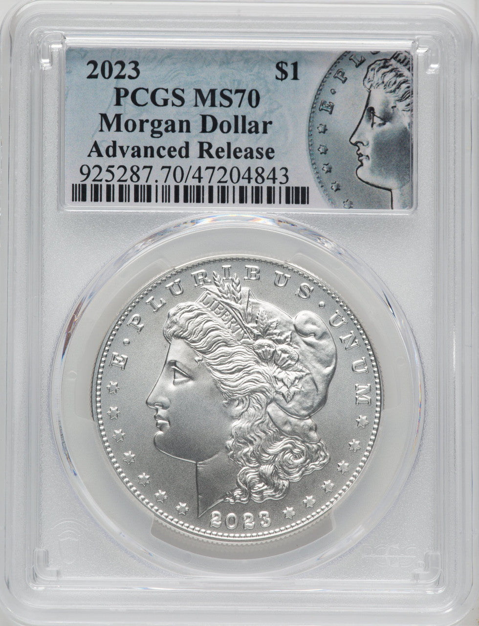 2023 Morgan Dollar Advanced Release PCGS MS70