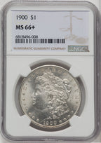 1900 $1 Morgan Dollar NGC MS66+ (518609071)