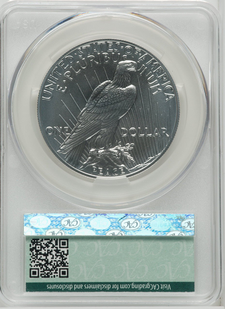 2023 $1 Peace First Strike Modern Commemoratives CACG MS70