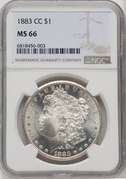 1883-CC $1 Morgan Dollar NGC MS66 (518609004)