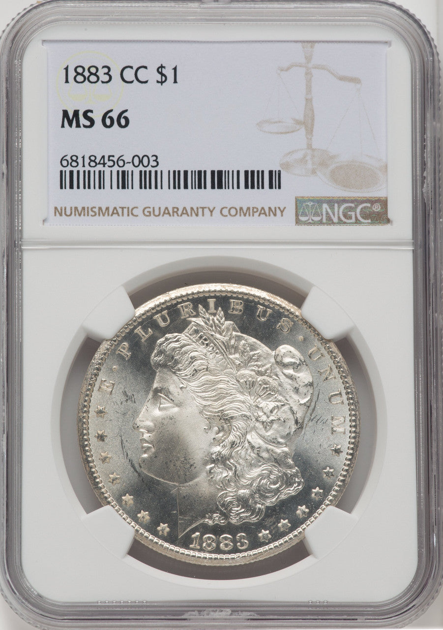 1883-CC $1 Morgan Dollar NGC MS66 (518609004)