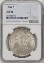 1900 $1 Morgan Dollar NGC MS66 (504760032)