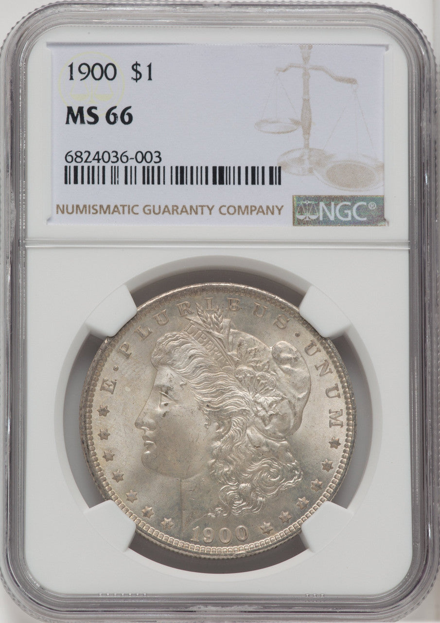 1900 $1 Morgan Dollar NGC MS66 (504760032)