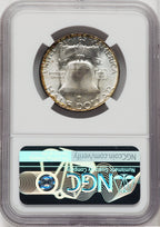 1954-S 50C CAC Franklin Half Dollar NGC MS67+